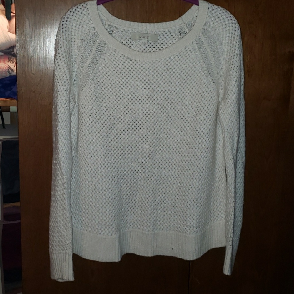 White sweater